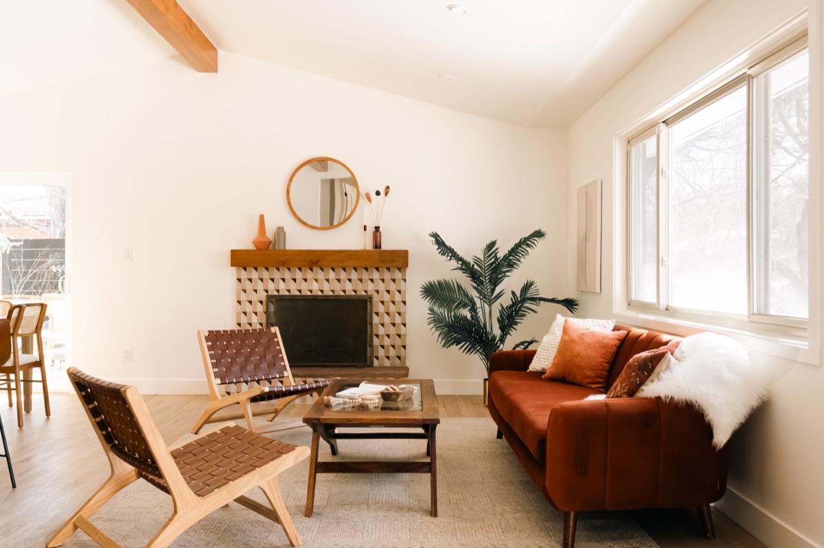 Staged home interior in Boulder, CO